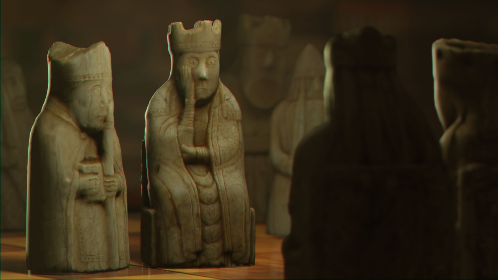 Ancient Chess Set