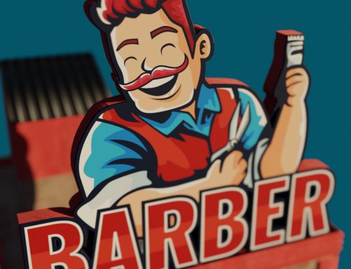 Barber Shop – Cartoon Style