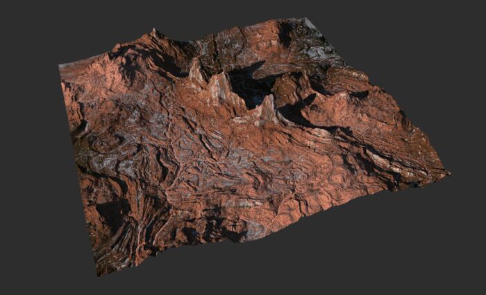 Alien Landscape Height Maps Pack (10 Maps) - Image 18