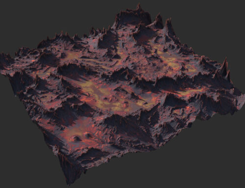 Alien Landscape Height Maps Pack (10 Maps)