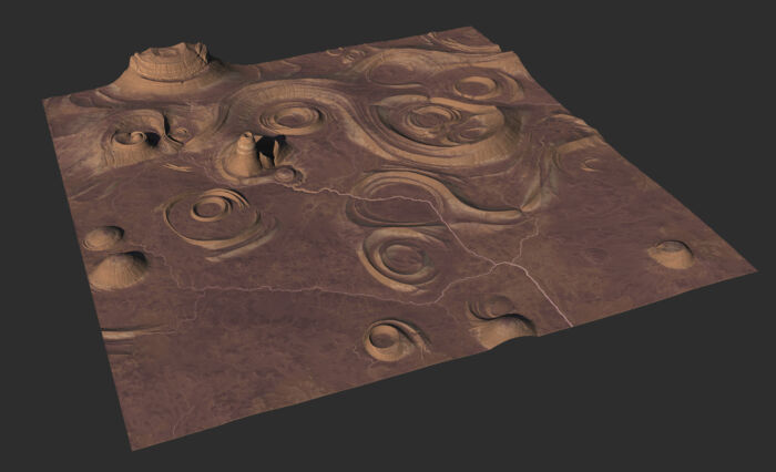 Alien Landscape Height Maps Pack (10 Maps)