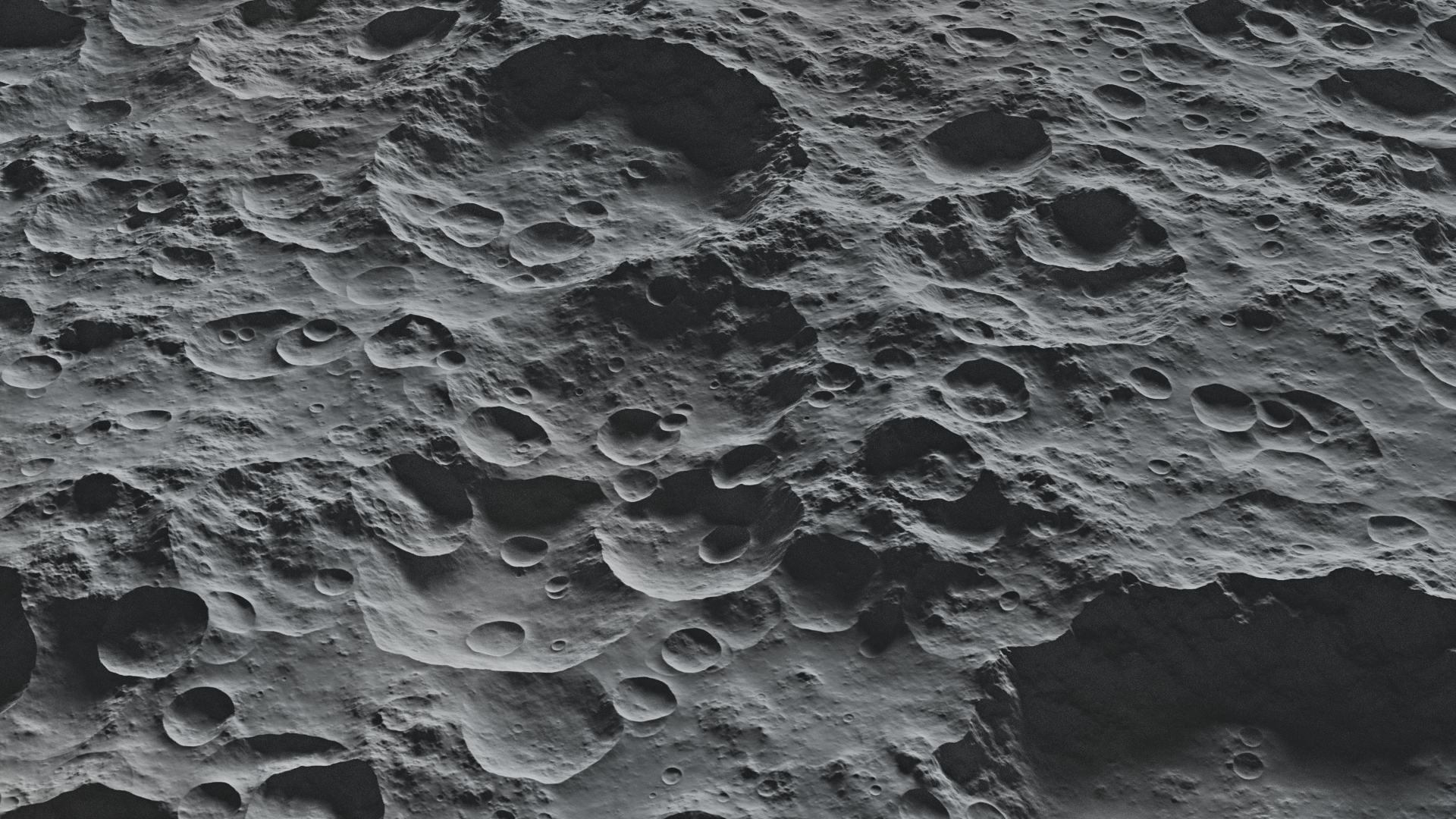 Cratered Surface Cratered Surface
